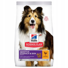 HILL'S ADULT SENSITIVE STOMACH &SKIN DOG 2,5KG