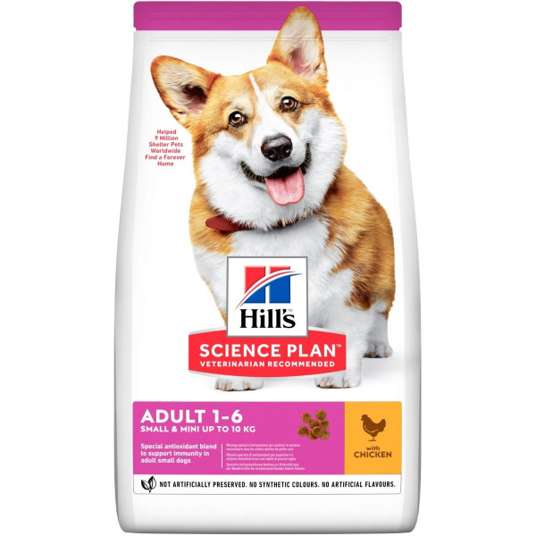 HILL'S CANINE ADULT SMALL & MINI CHICKEN1,5 KG
