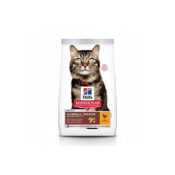 HILL'S MATURE ADULT HAIRBALL&INDOOR KOT 1,5KG