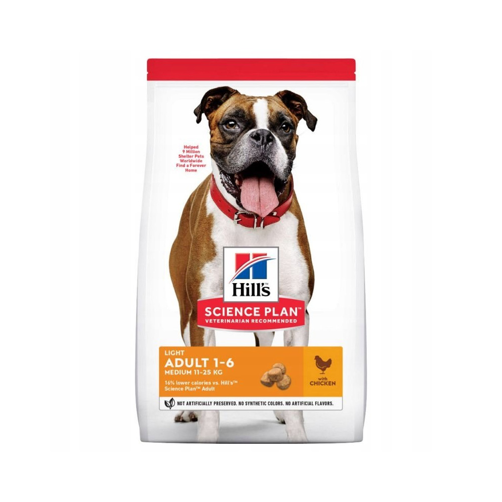 HILL'S SP CANINE ADULT LIGHT CHICKEN NEW 14 KG