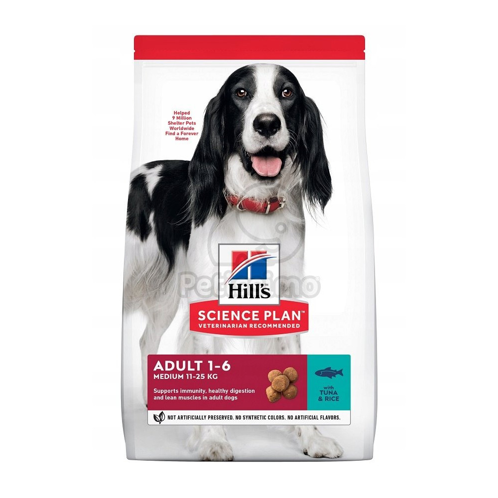 HILL'S SP CANINE ADULT TUNA & RICE NEW 12 KG