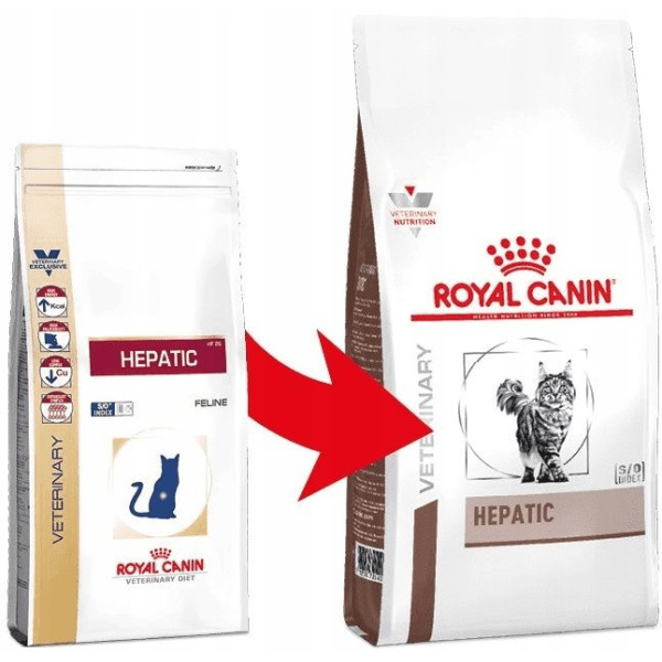 ROYAL CANIN Hepatic Feline HF26 kot 2 kg