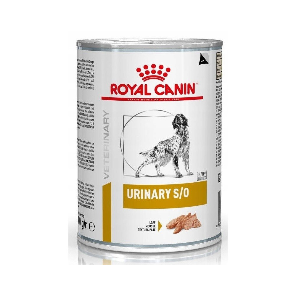 Royal Canin URINARY 12x 410 g puszka pies