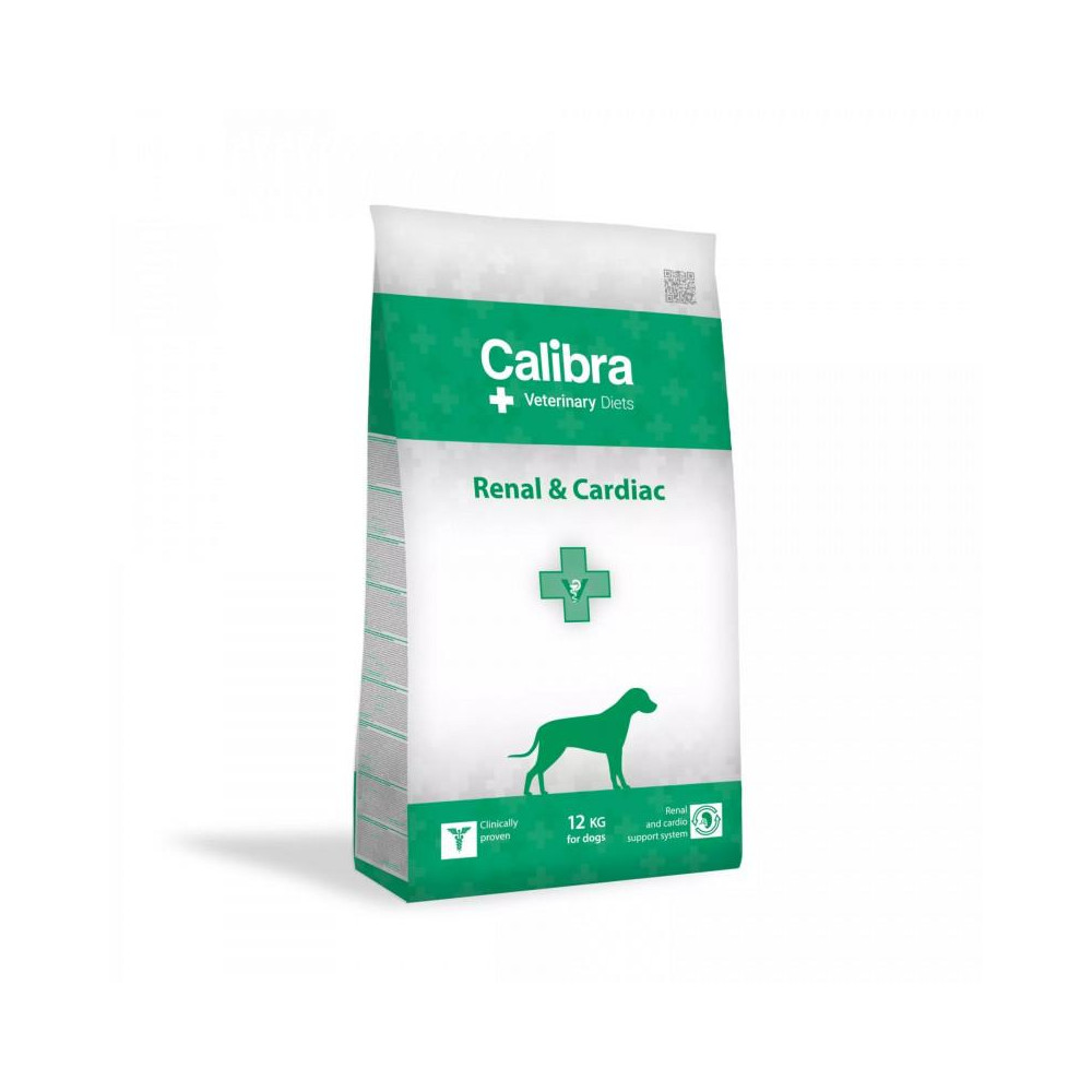 CALIBRA VETERINARY DIETS DOG RENAL /CARDIAC 12 KG