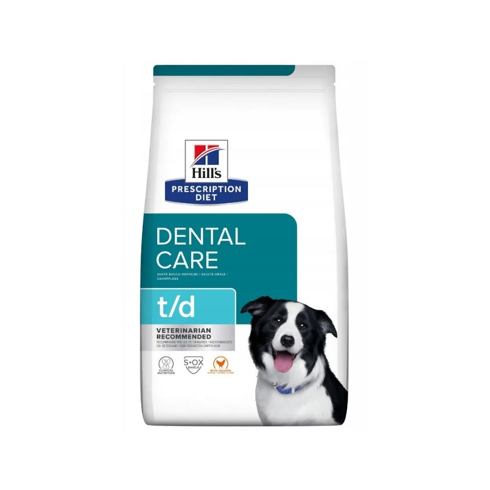 Hill's PD CANINE T/D Dental Care Pies 4 KG