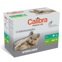 CALIBRA CAT PREMIUM STERIL.MULTIPACK 12X100 G