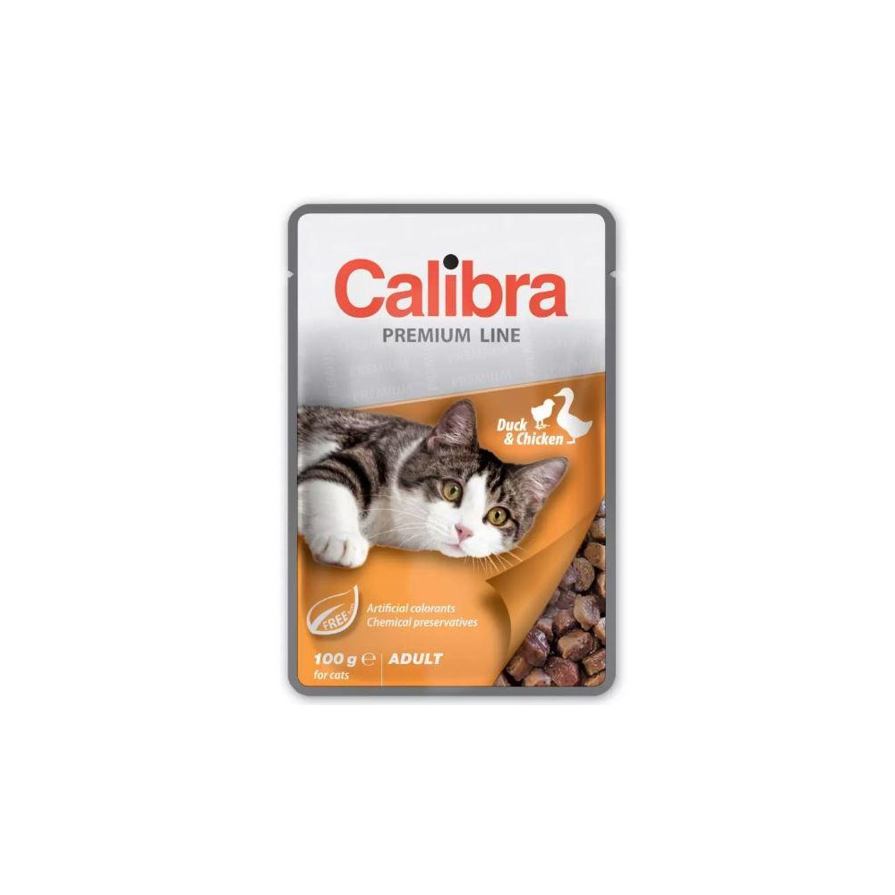 CALIBRA CAT PREMIUM ADULT DUCK&CHICKEN 100 G