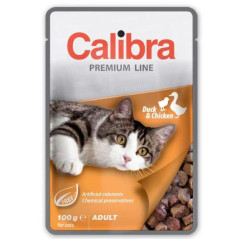 CALIBRA CAT PREMIUM ADULT DUCK&CHICKEN 100 G