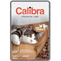 CALIBRA CAT PREMIUM ADULT LAMB&POULTRY 100 G