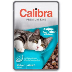 CALIBRA CAT PREMIUM ADULT TROUT&SALMON 100 G
