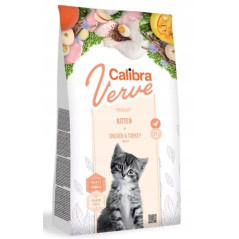 CALIBRA CAT VERVE GF KITTEN CHICKEN&TURKEY NEW 3,5 KG