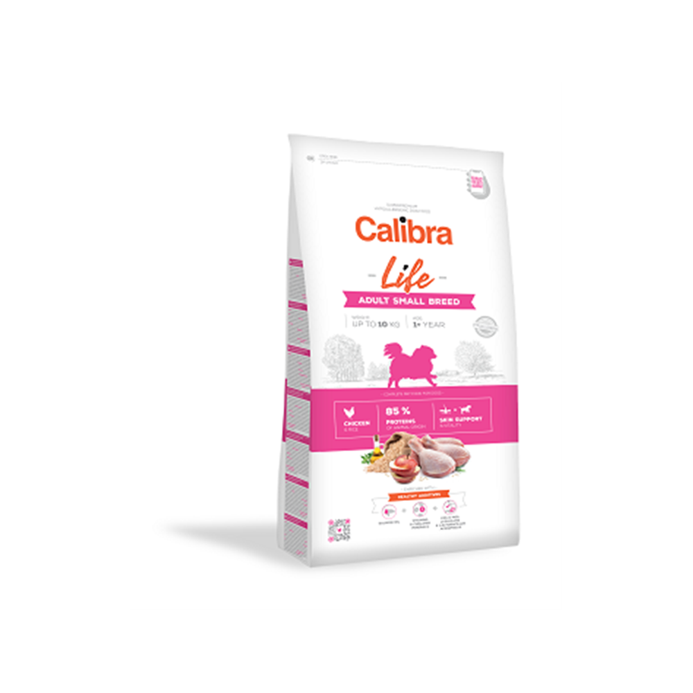 CALIBRA DOG LIFE ADULT SMALL BREED CHICKEN NEW 1,5 KG
