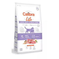 CALIBRA DOG LIFE JUNIOR SMALL&MEDIUM BREED LAMB NEW 2,5 KG